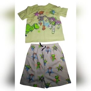 Disney Pixar Toy Story Pajama Set | Size 7 | Buzz & Woody | NWOT